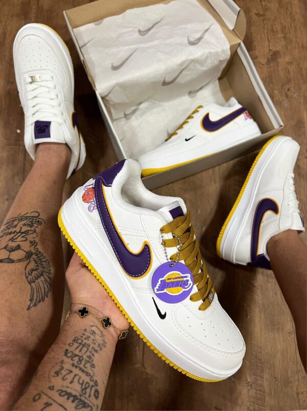 Nike Air Force AF1 NBA Lakears - Image 4